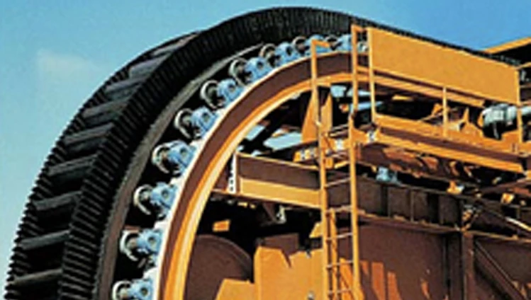 Construction de tunnels, calcaire, 1 200 t/h